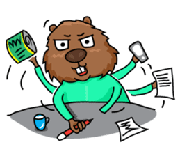 Benny the Marmot sticker #765770