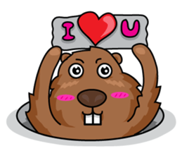 Benny the Marmot sticker #765775