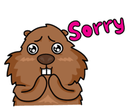 Benny the Marmot sticker #765779