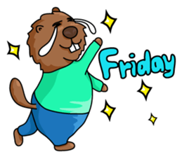 Benny the Marmot sticker #765780