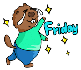 Benny the Marmot sticker #765780