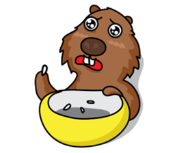 Benny the Marmot sticker #765781