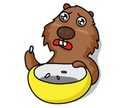 Benny the Marmot sticker #765781