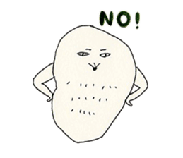 His companions and MOGURA-KUN, sticker #765944