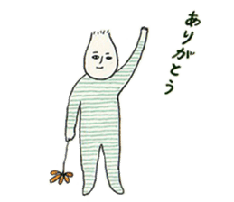 His companions and MOGURA-KUN, sticker #765961