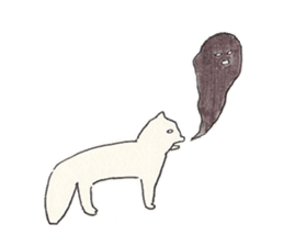 His companions and MOGURA-KUN, sticker #765971