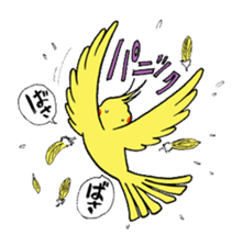 "Daily cockatiel" With bird 01 sticker #766940