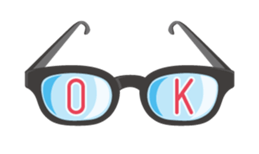 Glasses sticker #767443