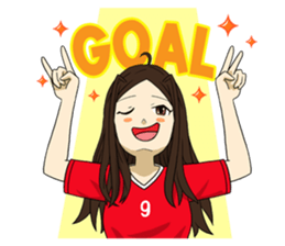 FlyingSky a go go : Play Football sticker #767992