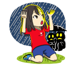 FlyingSky a go go : Play Football sticker #767996