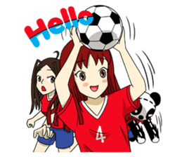 FlyingSky a go go : Play Football sticker #767998