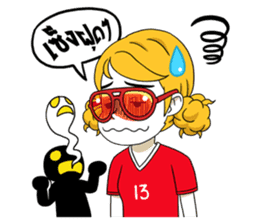 FlyingSky a go go : Play Football sticker #768008