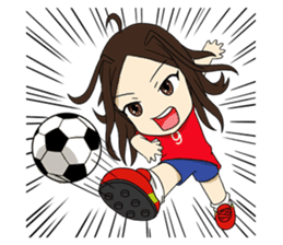 FlyingSky a go go : Play Football sticker #768017