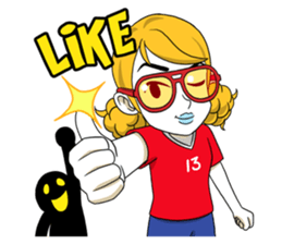 FlyingSky a go go : Play Football sticker #768018