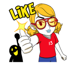 FlyingSky a go go : Play Football sticker #768018