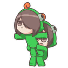 Chameleon-Communication sticker #768644