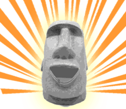 I love Moai. sticker #768721