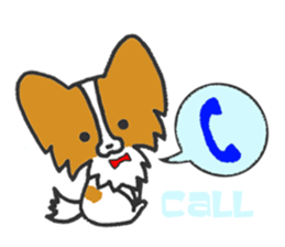 LOVE Papillon sticker #769595