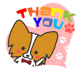 LOVE Papillon sticker #769599