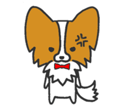 LOVE Papillon sticker #769617