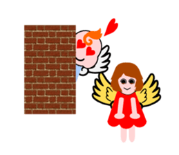 An angel's salaried worker sticker #769650