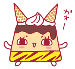 Fairy of pudding Puririn sticker #770350