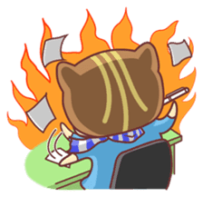 Cat O' Cap "Nya-tan" sticker #770680