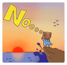 Cat O' Cap "Nya-tan" sticker #770689