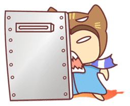 Cat O' Cap "Nya-tan" sticker #770694