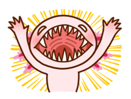 Speaking Axolotl (English) sticker #771012