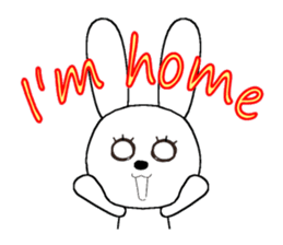 11th edition white rabbit expressive sticker #772343