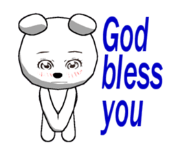 11th edition white rabbit expressive sticker #772348