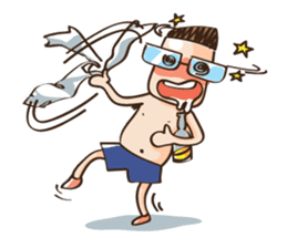 Chalam : I'm Ordinary man..!!? sticker #772835