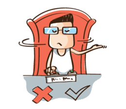 Chalam : I'm Ordinary man..!!? sticker #772849