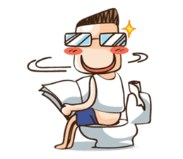 Chalam : I'm Ordinary man..!!? sticker #772859