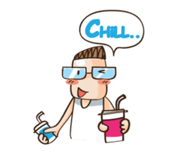 Chalam : I'm Ordinary man..!!? sticker #772864