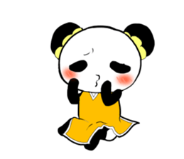 azu giant panda sticker #773592