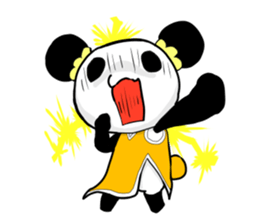 azu giant panda sticker #773593