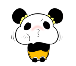 azu giant panda sticker #773596