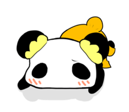 azu giant panda sticker #773597