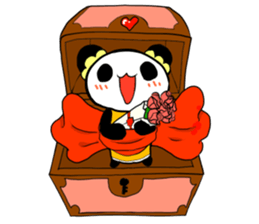 azu giant panda sticker #773601