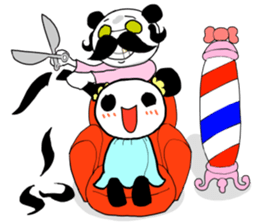 azu giant panda sticker #773605