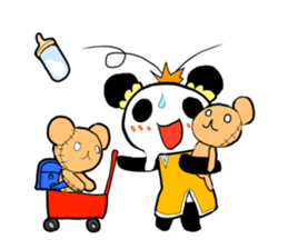 azu giant panda sticker #773606