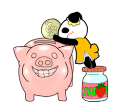 azu giant panda sticker #773607