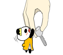 azu giant panda sticker #773611