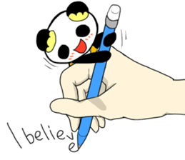 azu giant panda sticker #773614