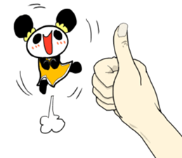 azu giant panda sticker #773618