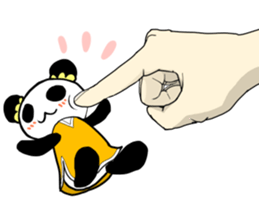 azu giant panda sticker #773621