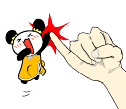 azu giant panda sticker #773622