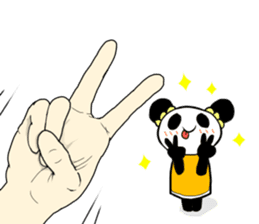 azu giant panda sticker #773626